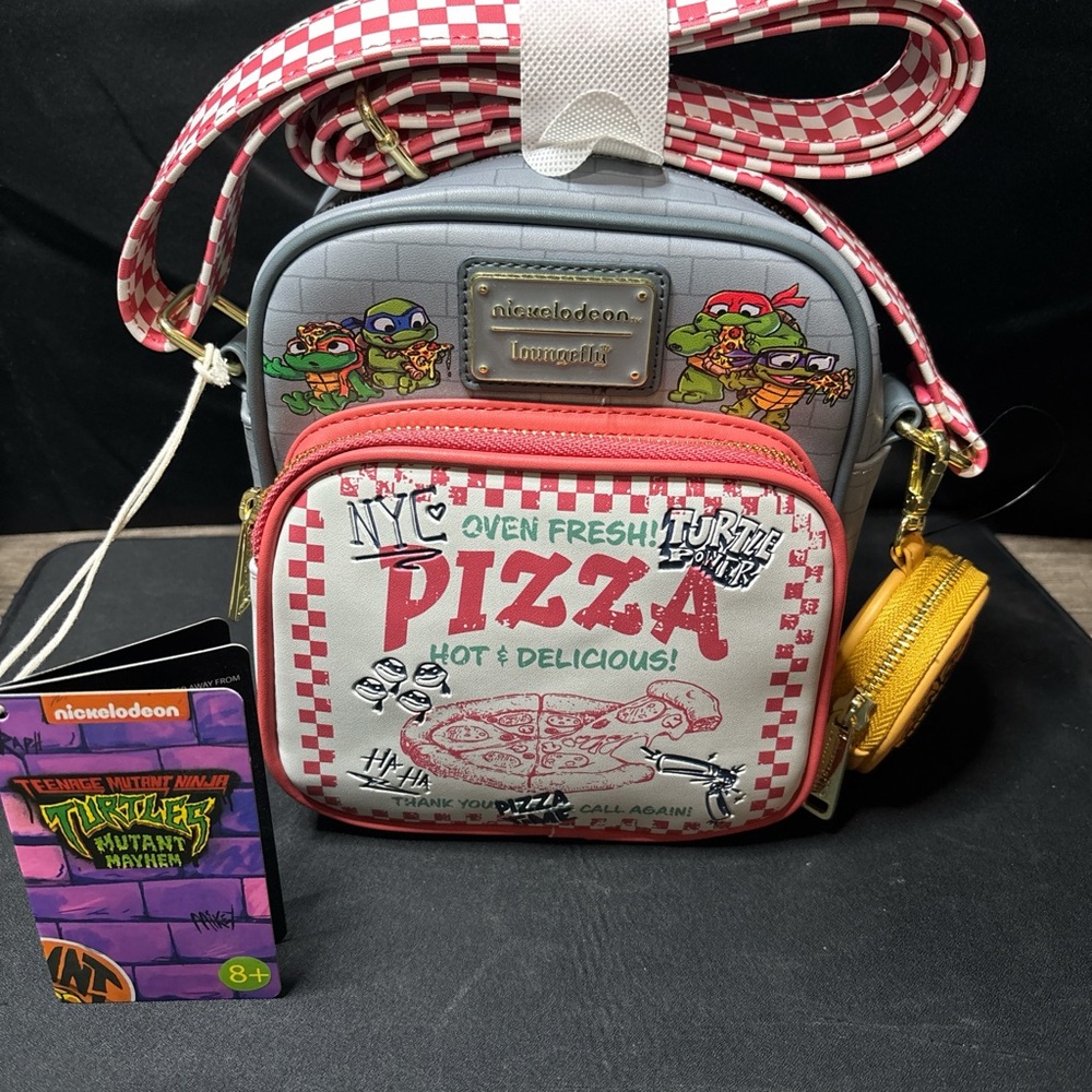 Nickelodeon TMNT Pizza Mini Backpack